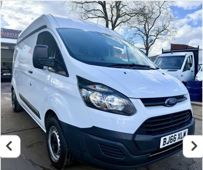 Ford Transit Custom Panel Van Lwb High Top 2.0 Tdci 310 Ideal For Camp BJ66XLW #5