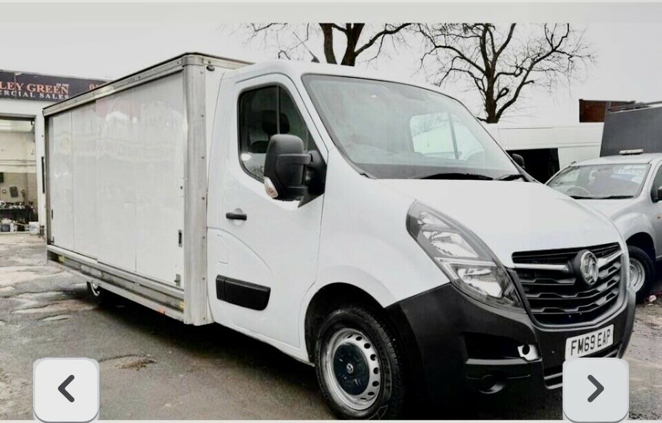 Vauxhall Movano Diesel Silver #12