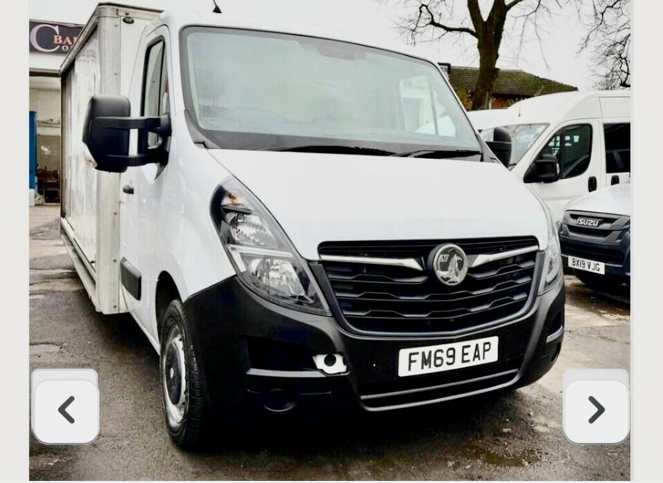 Vauxhall Movano Diesel Silver #13