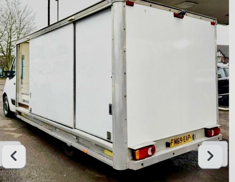 Vauxhall Movano Diesel Silver #9
