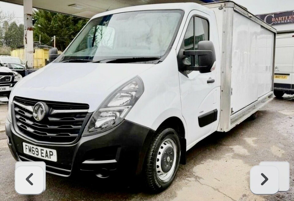 Vauxhall Movano Diesel Silver #11