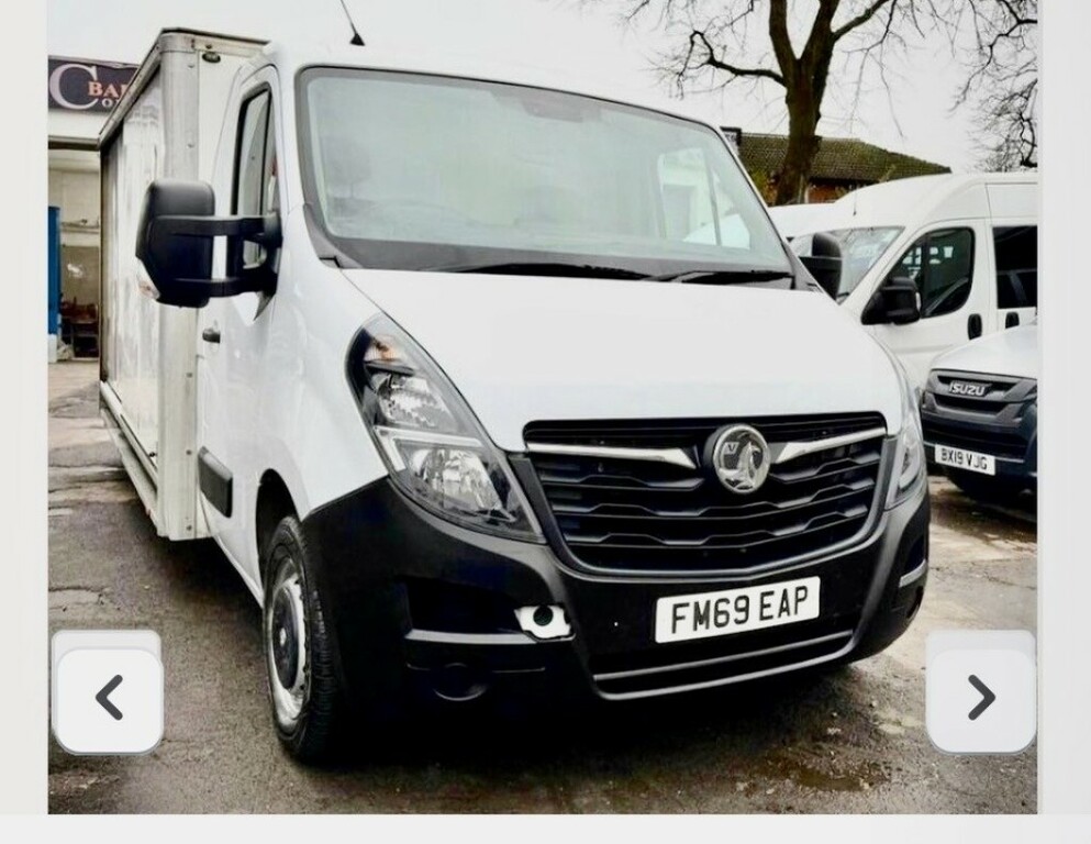 Vauxhall Movano Diesel Silver #17