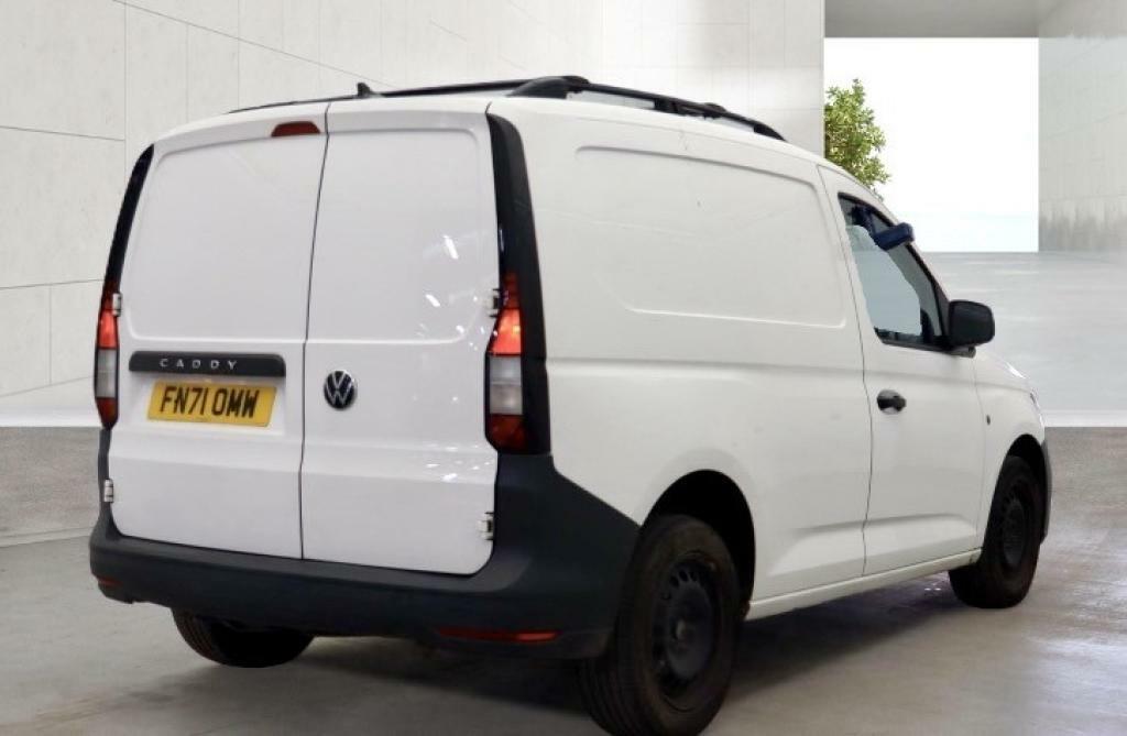 Volkswagen Caddy Mpv White #16