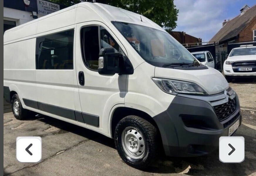 Citroen Relay Combi Van Co,mbi Crew X 6 Seats 2.0 Bluehdi 35 Ent