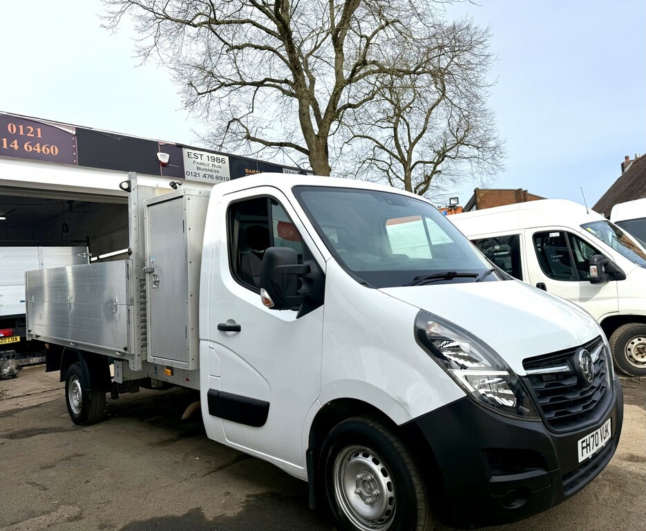 Vauxhall Movano Mpv White #12