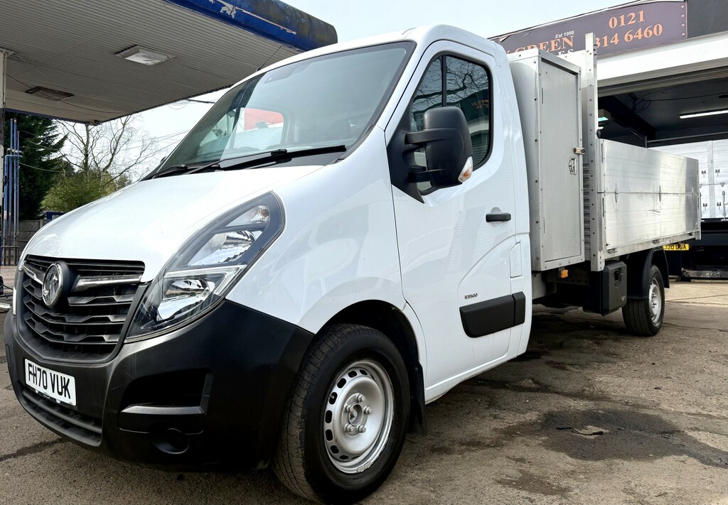 Vauxhall Movano Dropside Dropside Wih Toolbox 2.3 Cdti 3500 Biturb