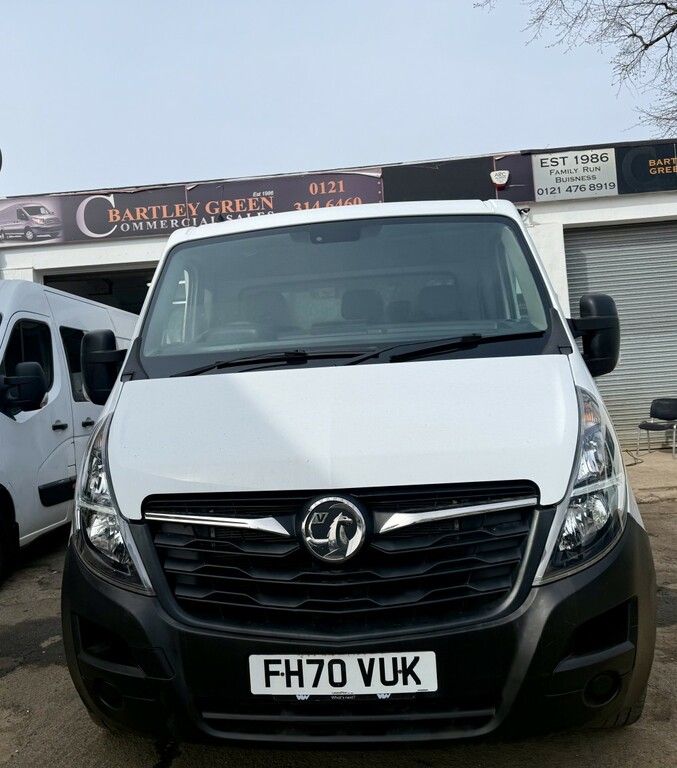 Vauxhall Movano Mpv White #8