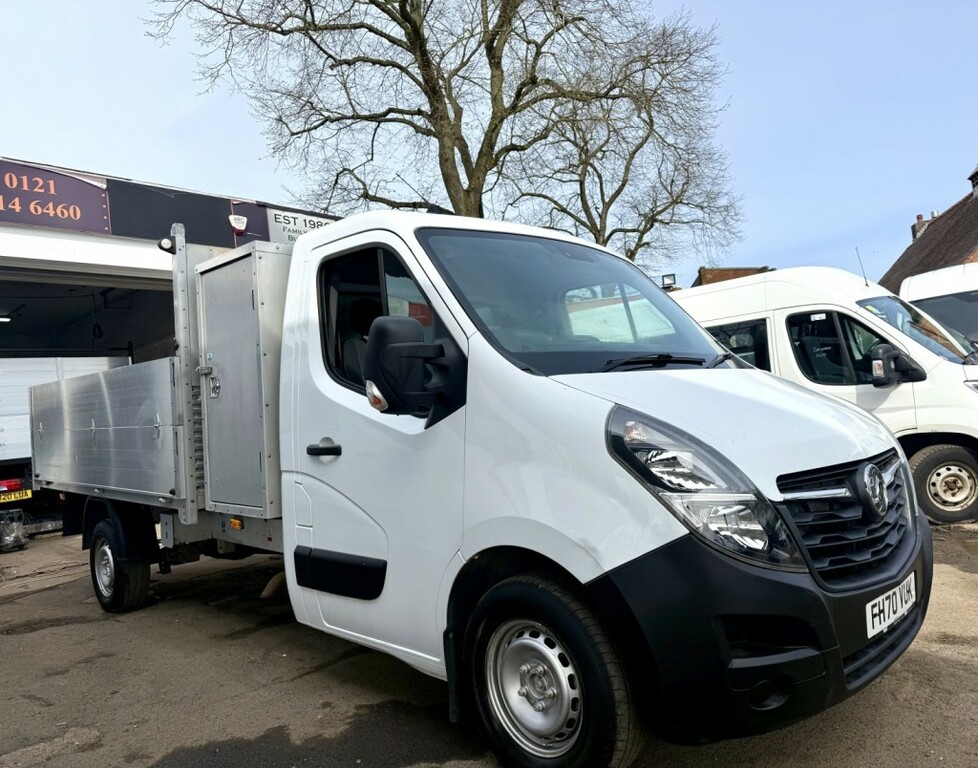 Vauxhall Movano Mpv White #13