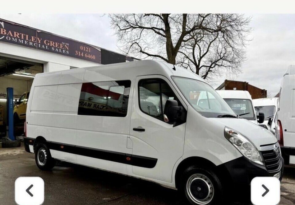 Vauxhall Movano Combi Van Combi Van X 6 Seats Ex Ministry Ideal Ca  #4