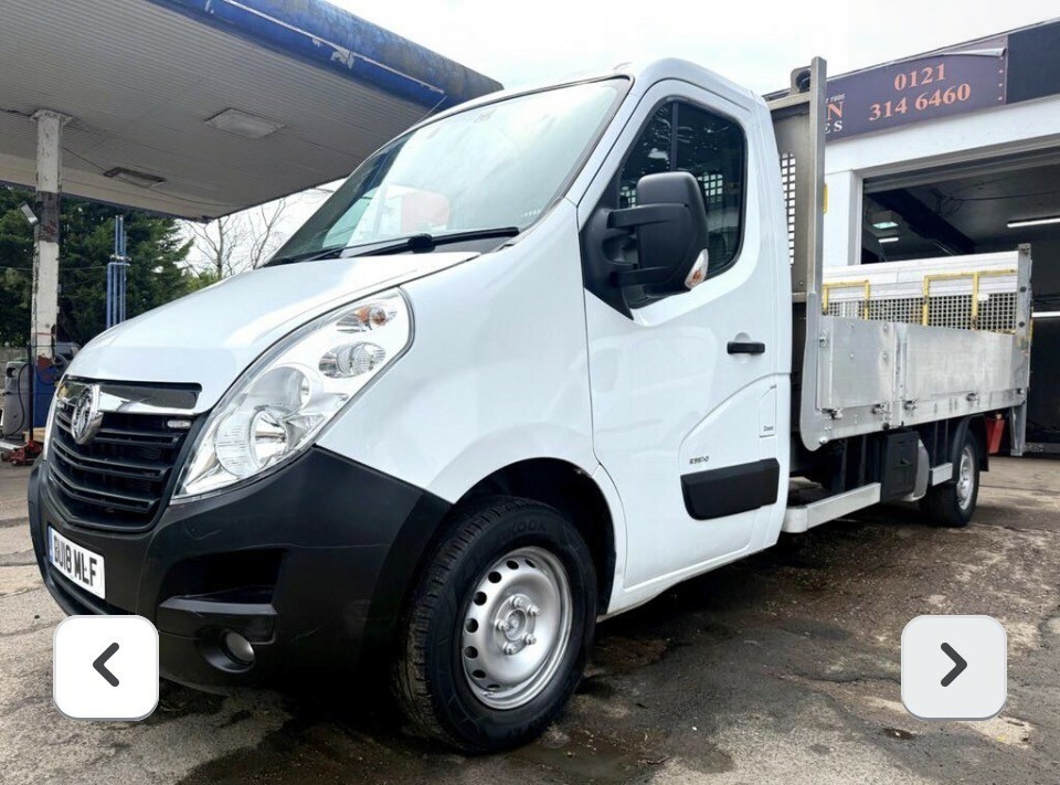 Vauxhall Movano Dropside 4M Dropside 2.3 Cdti 3500 Biturbo Tail Bo #2