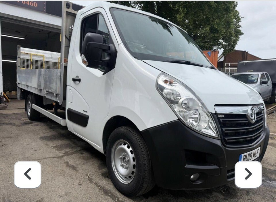 Vauxhall Movano Dropside 4M Dropside 2.3 Cdti 3500 Biturbo Tail Bo #4