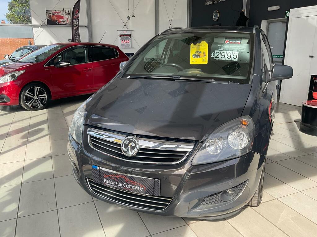 Vauxhall Zafira Design GY62GWJ Grey #3