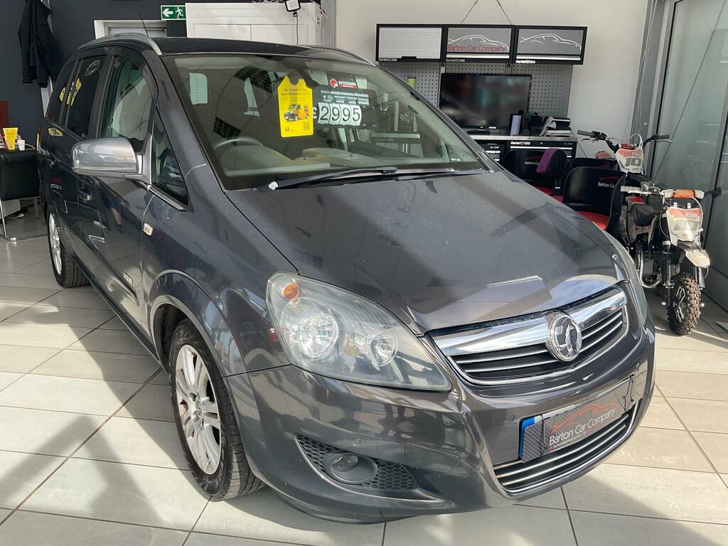 Vauxhall Zafira Design GY62GWJ Grey #4