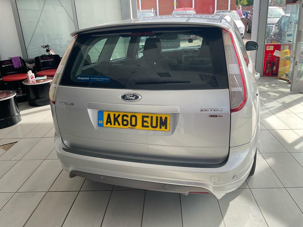 Ford Focus Zetec S Tdci 109 AK60EUM Silver #6