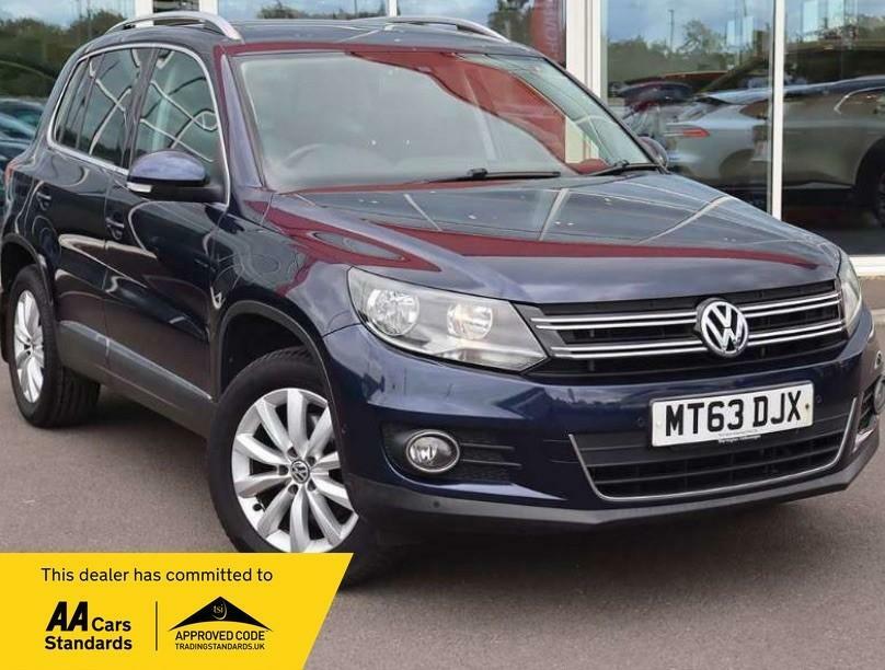 Volkswagen Tiguan Match Tdi Bluemotion Technology 4Motion Blue