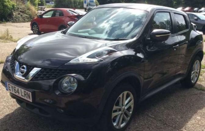 Nissan Juke Acenta Premium Dci Black #3