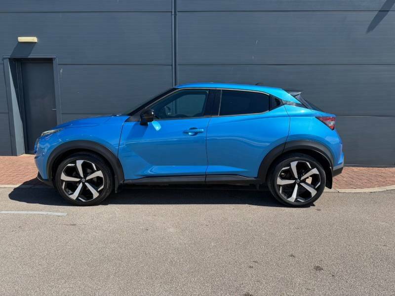 Nissan Juke 1.0 Dig-t 114 Tekna Dct - 2021 21 FV21HXP Blue #4
