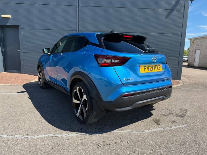 Nissan Juke 1.0 Dig-t 114 Tekna Dct - 2021 21 FV21HXP Blue #5