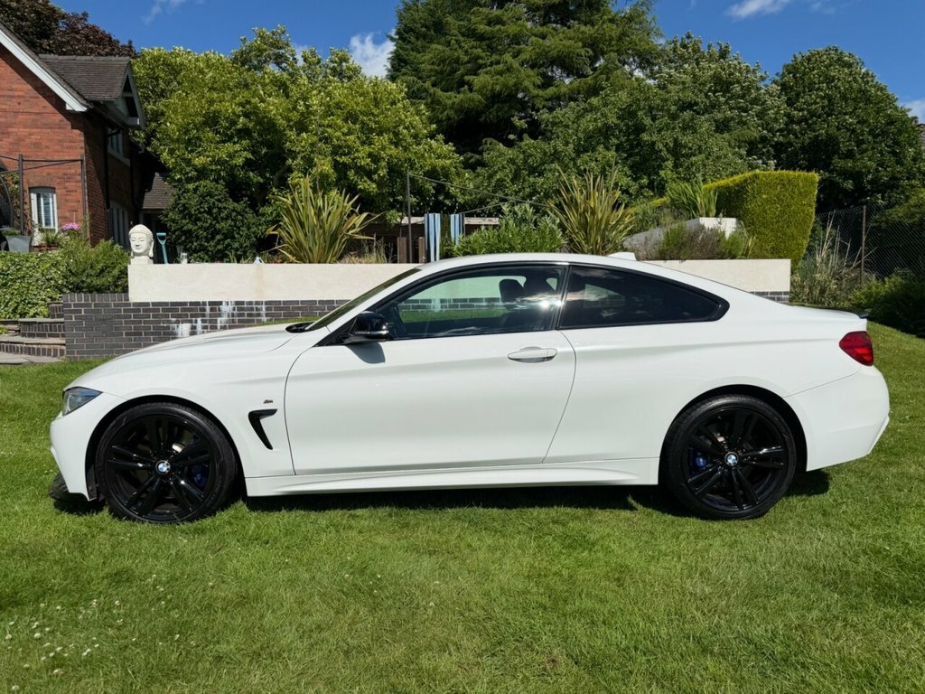 BMW 4 Series Gran Coupe 2L M Sport SL16HZA White #4
