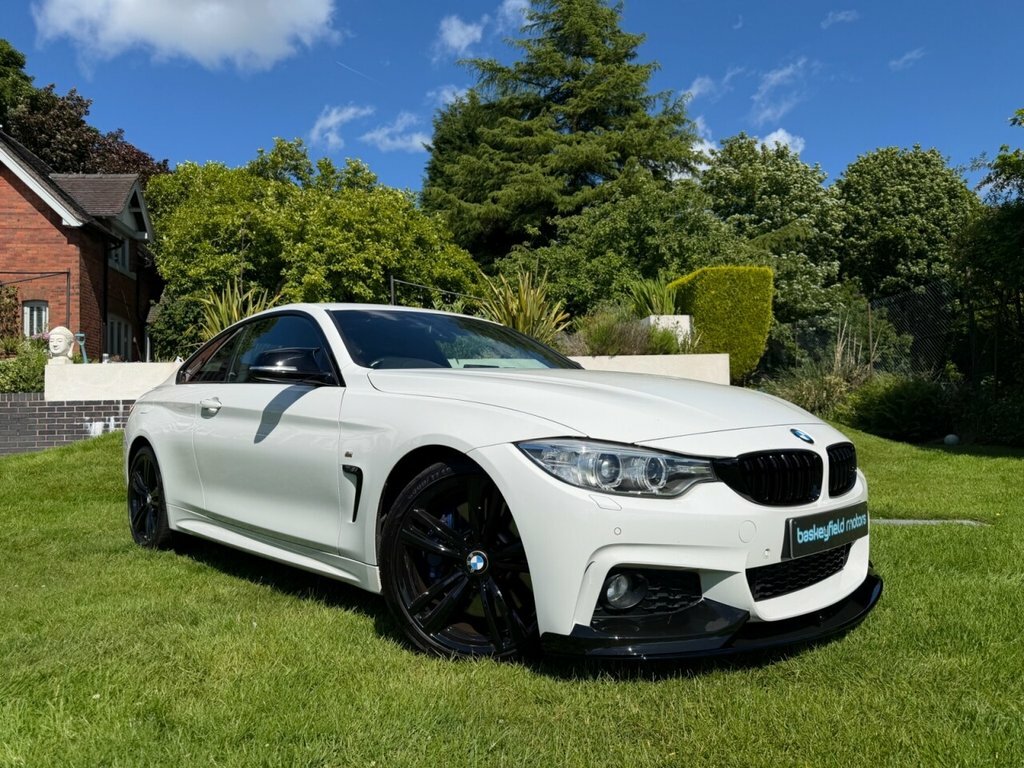 BMW 4 Series Gran Coupe 2L M Sport SL16HZA White