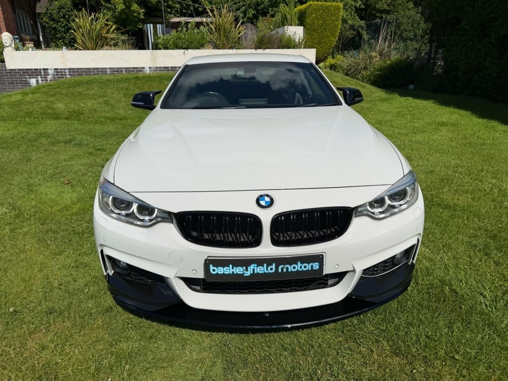 BMW 4 Series Gran Coupe 2L M Sport SL16HZA White #2