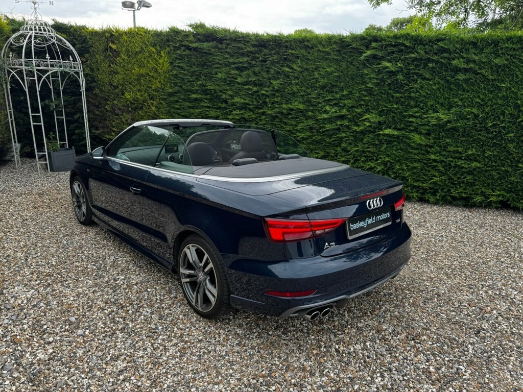 Audi A3 Cabriolet 2L S Line Blue #6