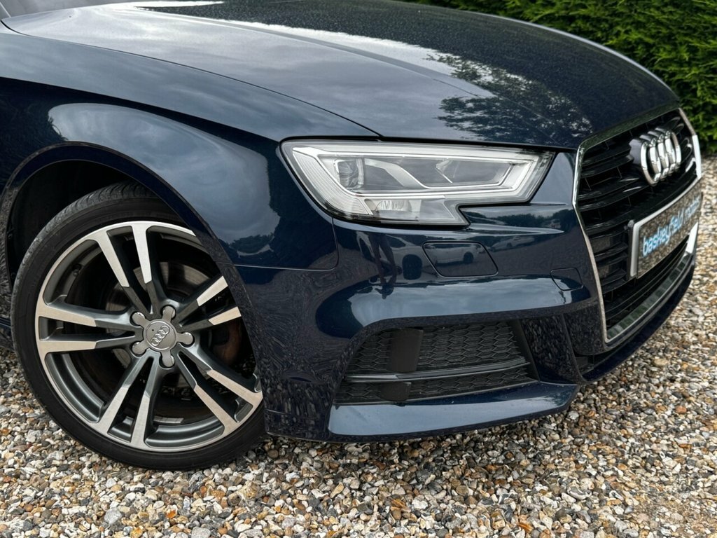 Audi A3 Cabriolet 2L S Line Blue #2