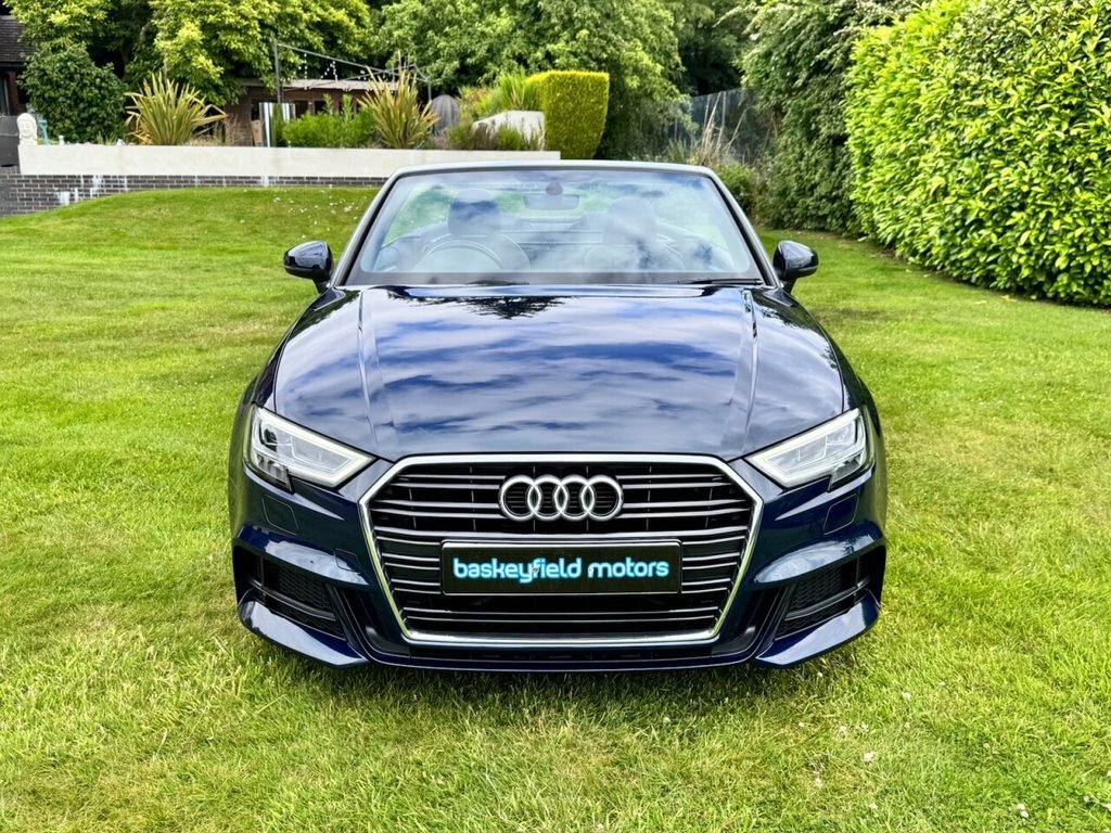 Audi A3 Cabriolet 2L S Line Blue #6