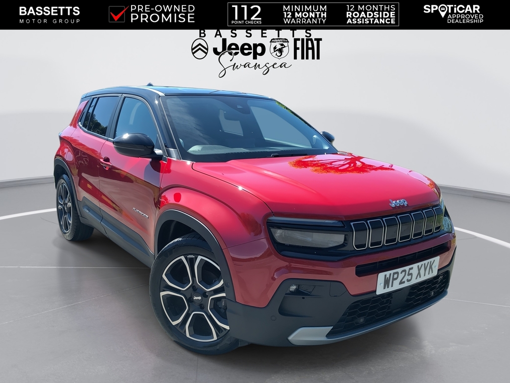 Jeep Avenger Summit Red