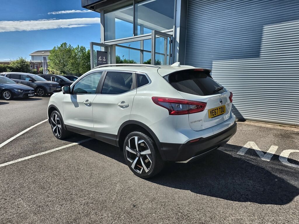 Nissan Qashqai Tekna Dig-t YE67TDU White #6