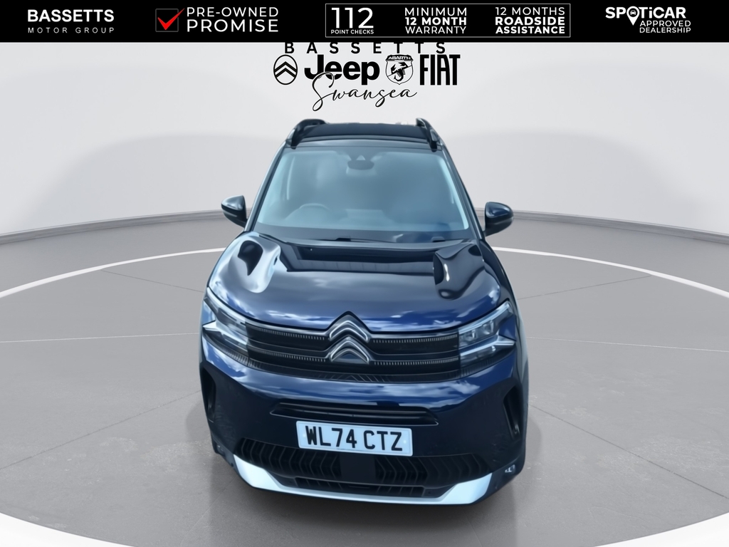 Citroen C5 Aircross Bluehdi Max Edition Ss Eat8 WL74CTZ Blue #4