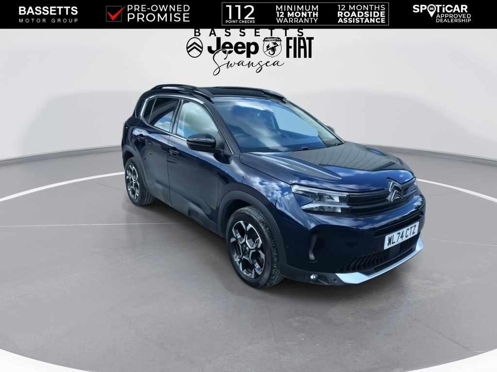 Citroen C5 Aircross Bluehdi Max Edition Ss Eat8 WL74CTZ Blue #3