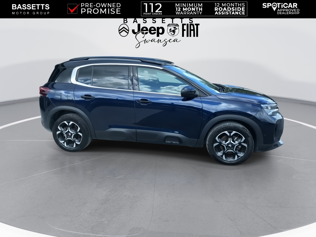 Citroen C5 Aircross Bluehdi Max Edition Ss Eat8 WL74CTZ Blue #2