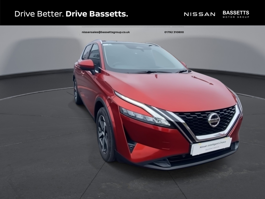 Nissan Qashqai Dig-t N-connecta OV23WXU Red #3