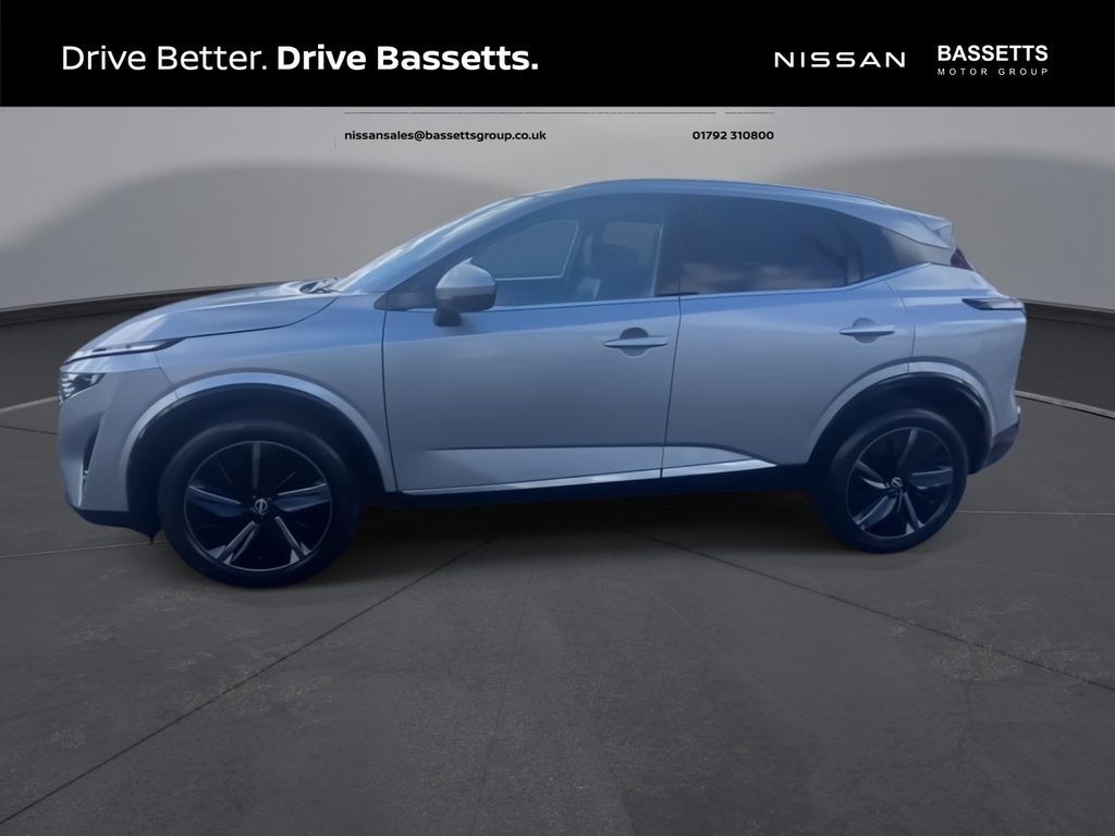 Nissan Qashqai Dig-t Tekna OX74FWC Silver #5