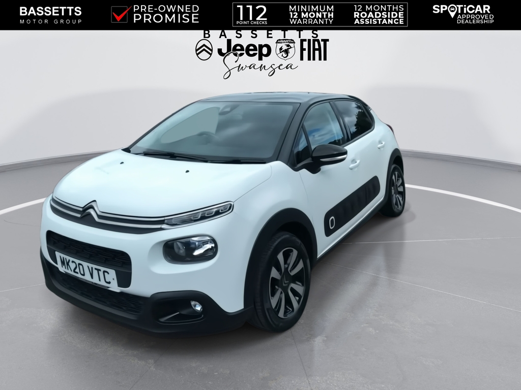 Citroen C3 Puretech Flair Plus Ss MK20VTC White #3