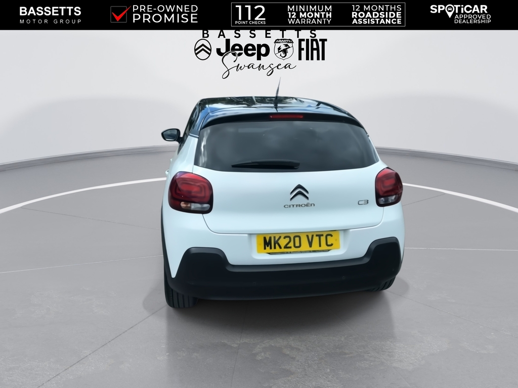 Citroen C3 Puretech Flair Plus Ss MK20VTC White #6