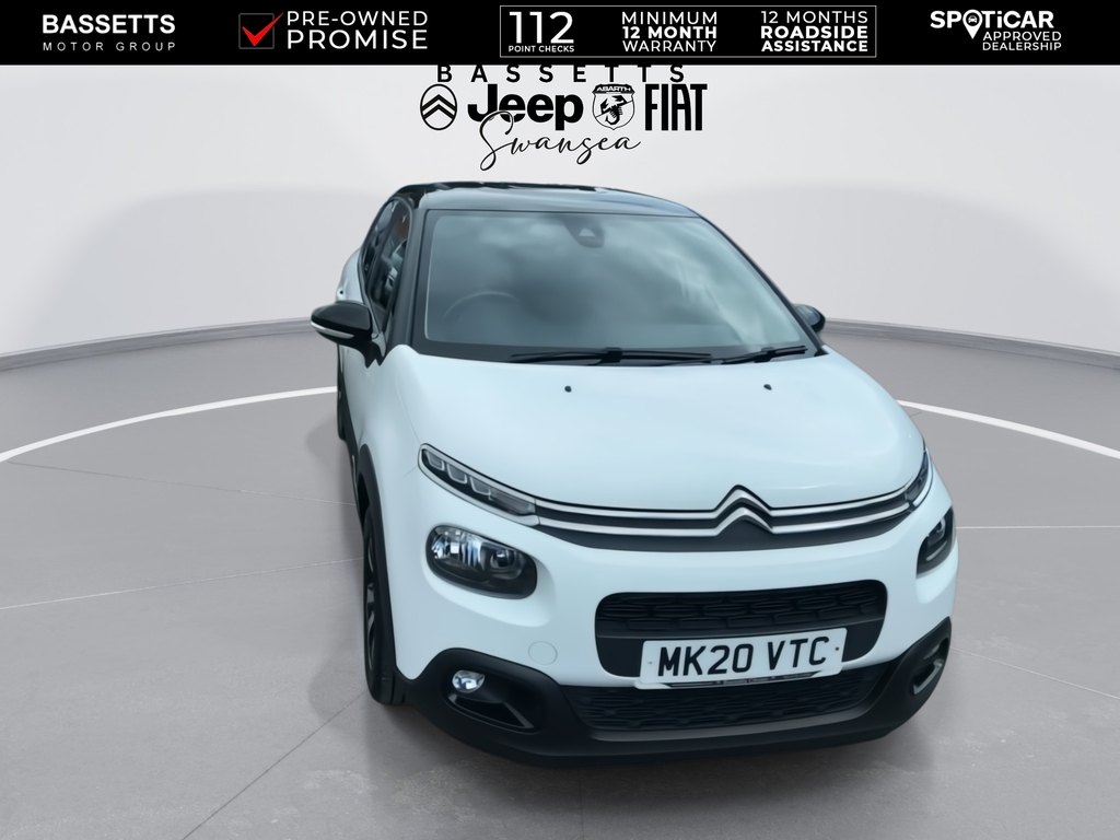 Citroen C3 Puretech Flair Plus Ss MK20VTC White #2