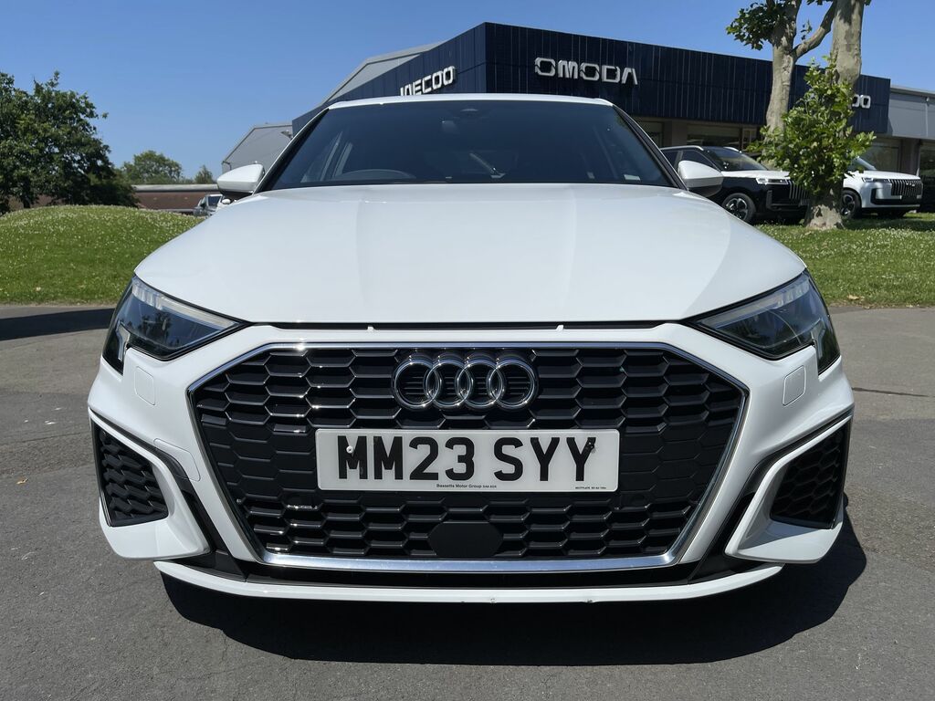 Audi A3 Sportback Tfsi S Line MM23SYY White #2