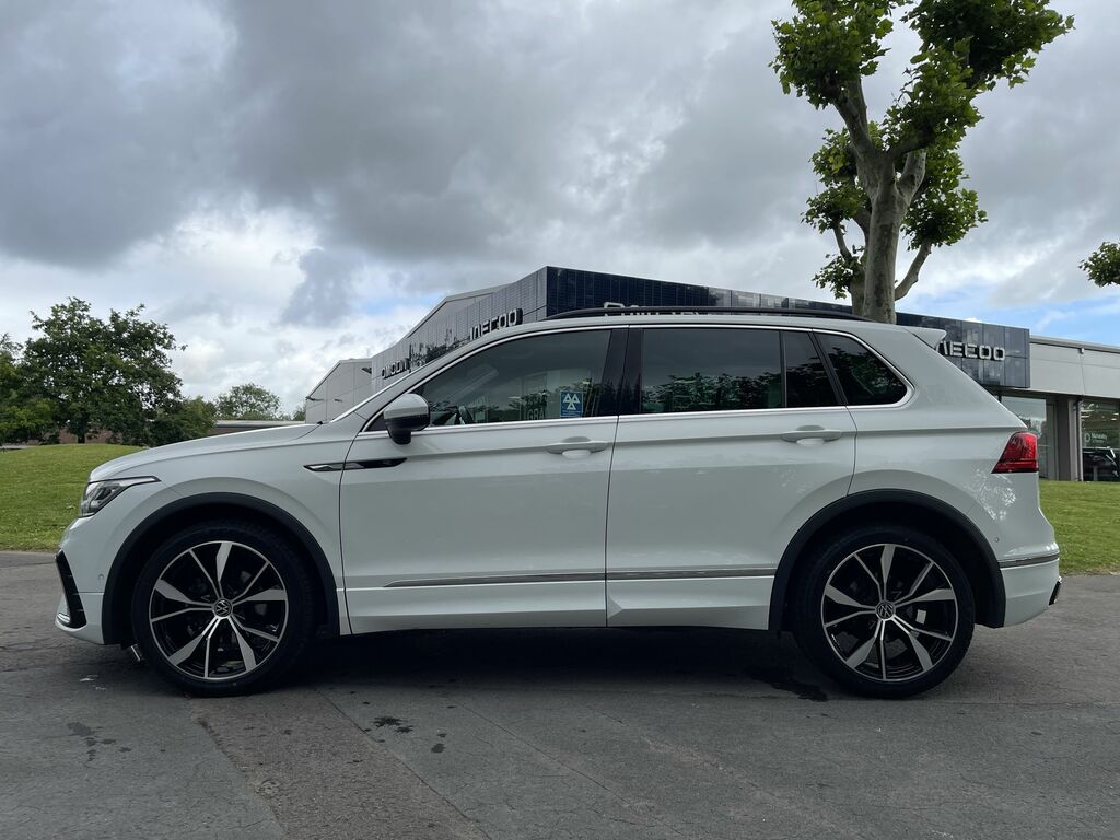 Volkswagen Tiguan R-line Tdi 4Motion Dsg MW70CZK White #5