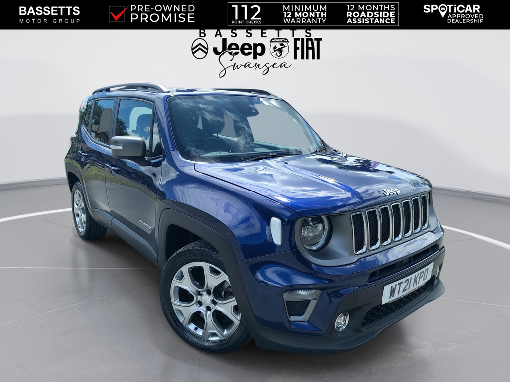 Jeep Renegade Limited Blue