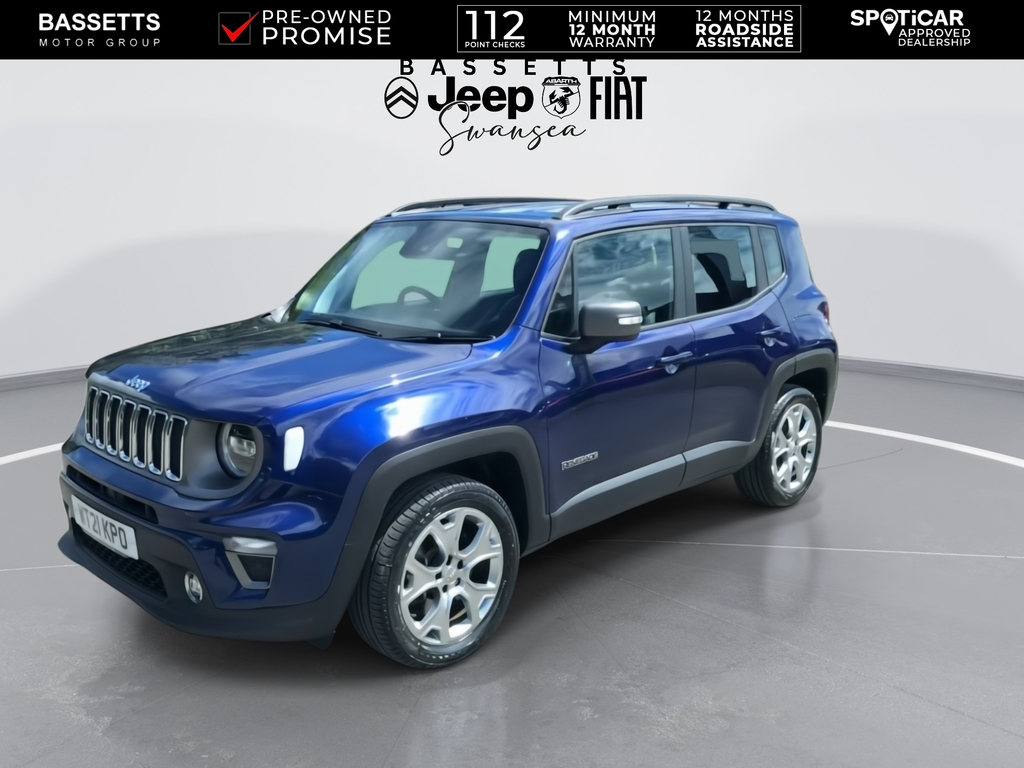 Jeep Renegade Limited Blue #4