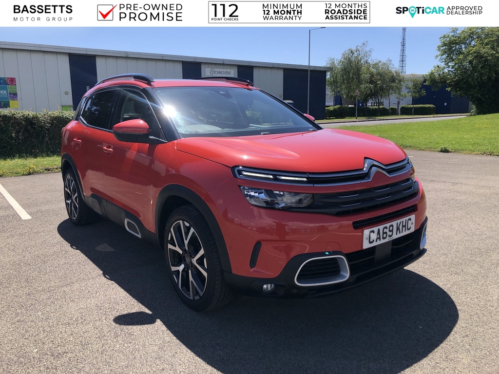 Citroen C5 Aircross Puretech Flair Plus Ss CA69KHC Red