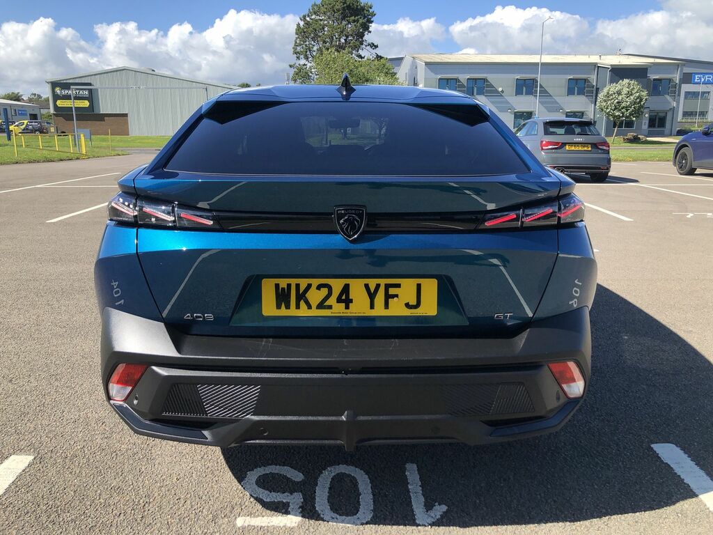 Peugeot 408 Puretech Ss Gt Blue #6
