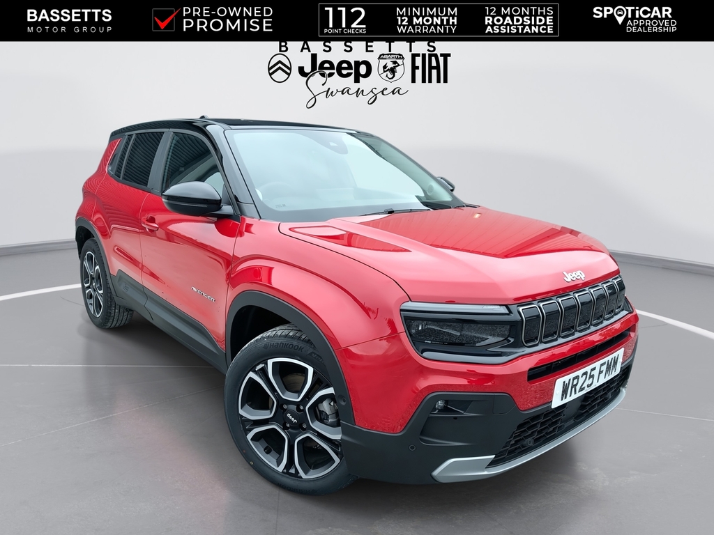 Jeep Avenger Summit Red