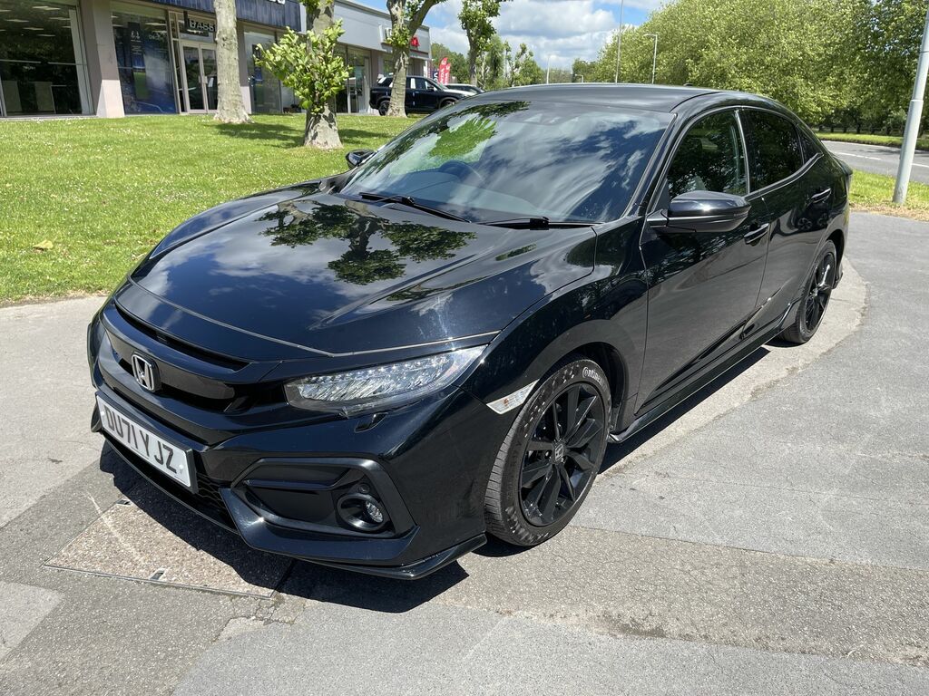Honda Civic Vtec Sport Black #3