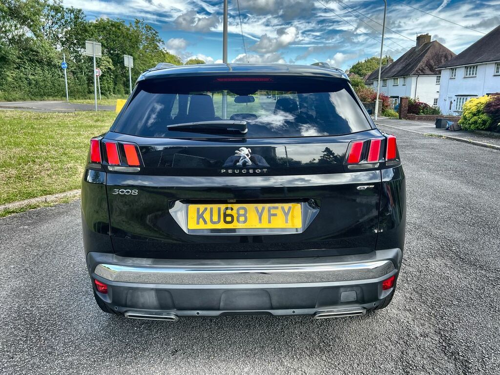 Peugeot 3008 Bluehdi Ss Gt Black #6
