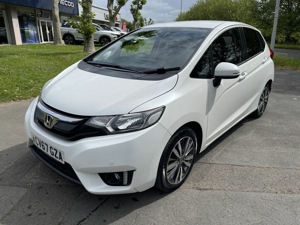 Honda Jazz I-vtec Ex White #3