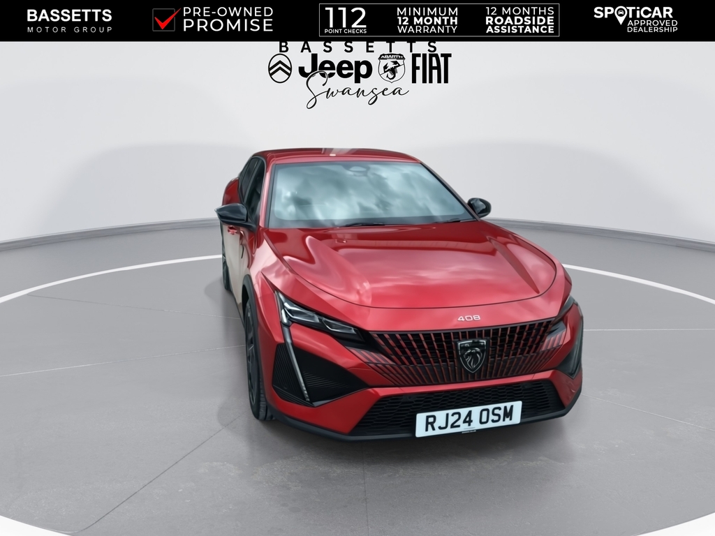 Peugeot 408 Puretech Ss Gt Red #2