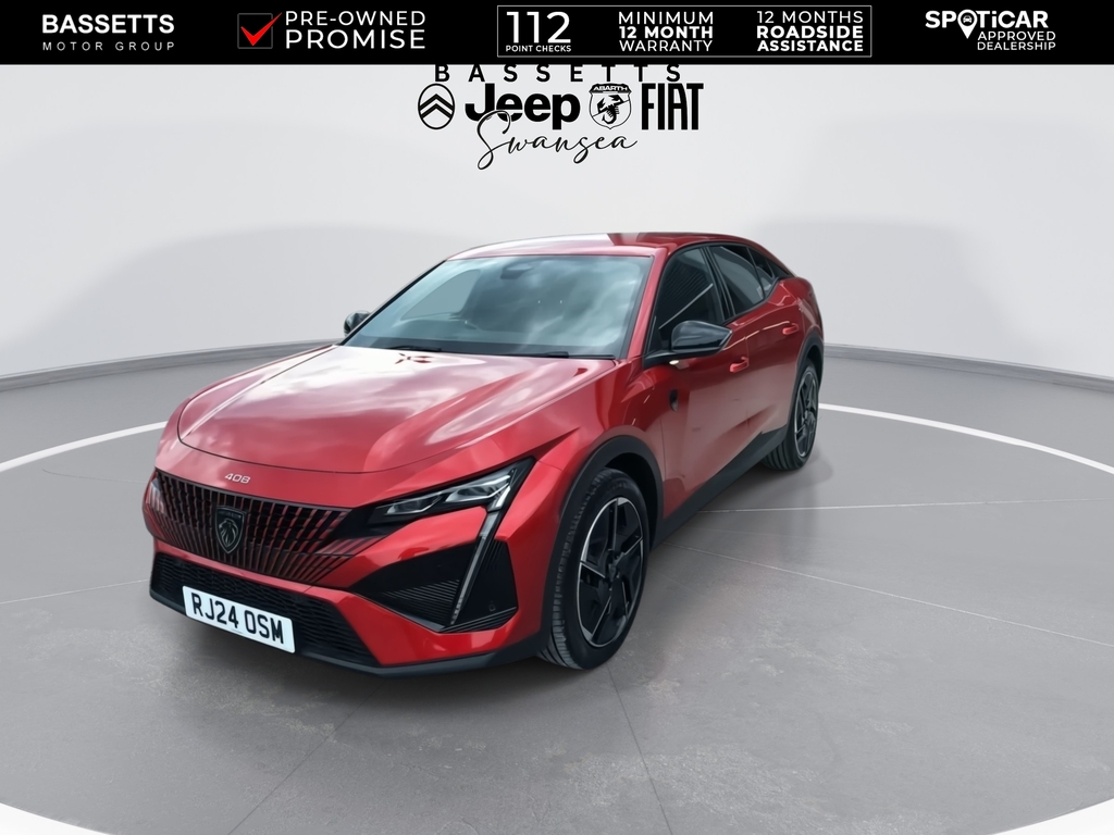 Peugeot 408 Puretech Ss Gt Red #3